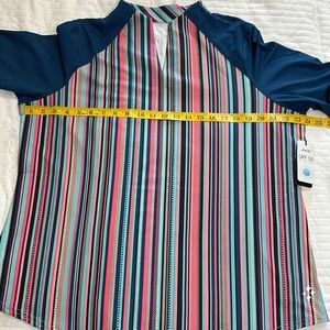 NWT Jofit long sleeve pullover with split mock neck